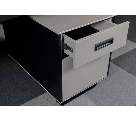 Ares Etejerli Ofis ve Büro Makam Takımı ( 250+12 cm Masalı)